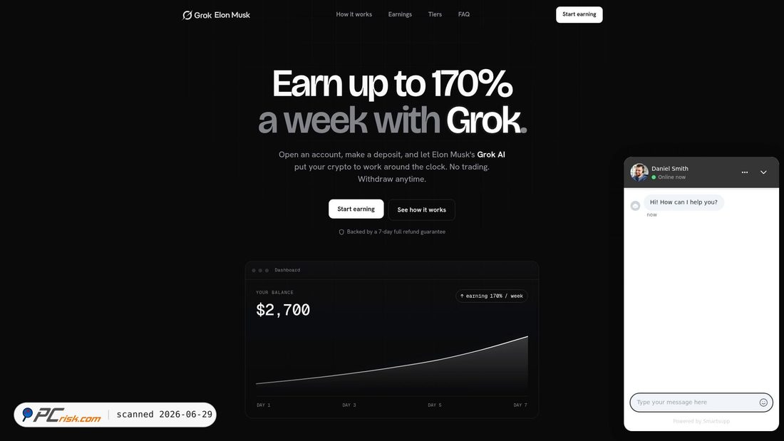 Screenshot of elontrade.net