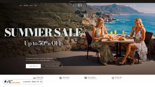 eloratoronto.com screenshot