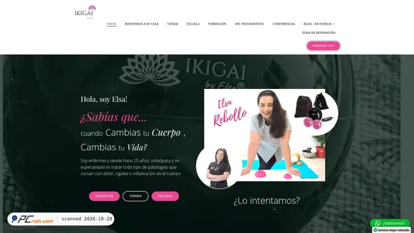 Zrzut ekranu elsarebollo.com