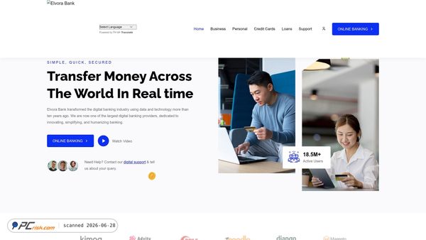 elvorabk.com screenshot