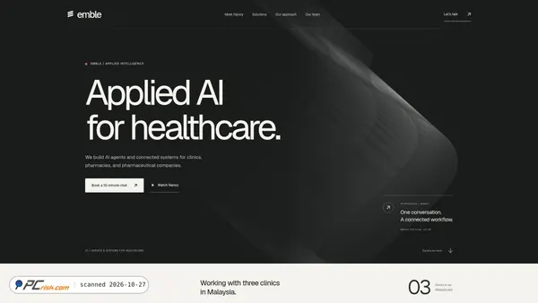 emblelabs.com Screenshot