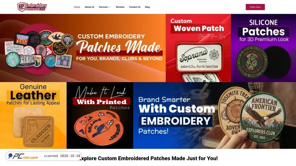Captura de embroiderypatchesuk.co.uk