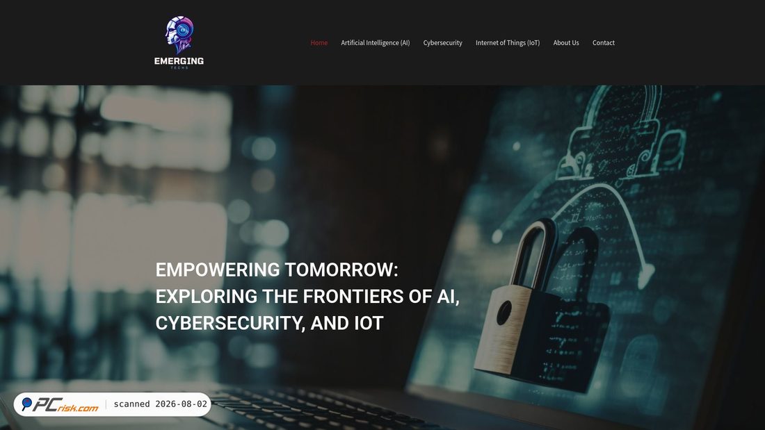 Screenshot of emergingtechs.net