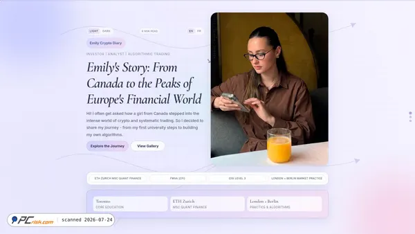 emilywilson.site screenshot