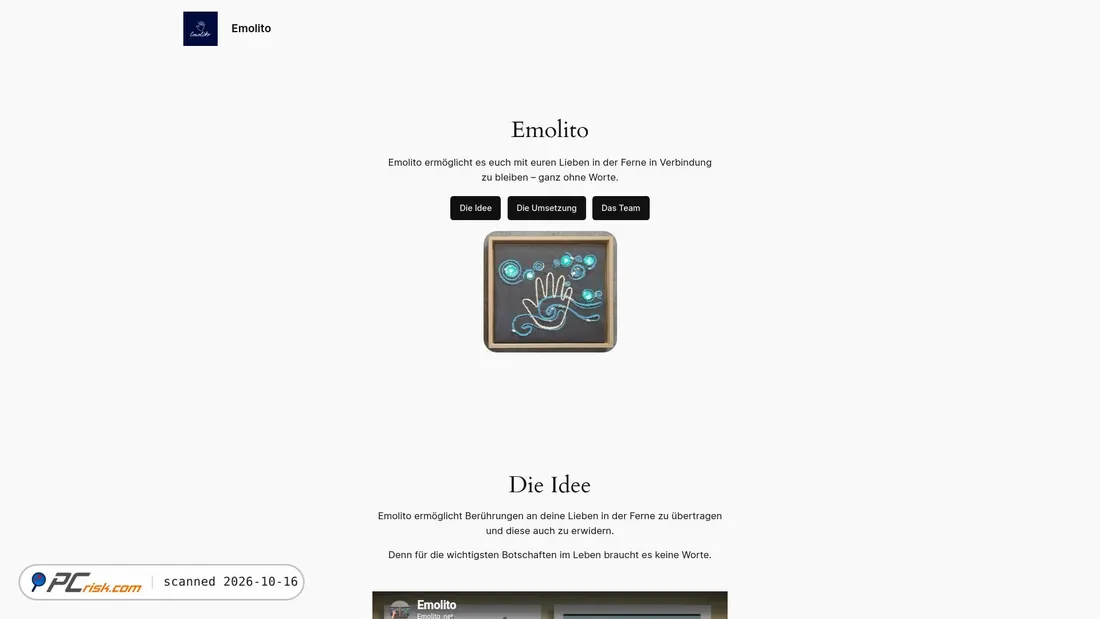 Captura de ecrã de emolito.net