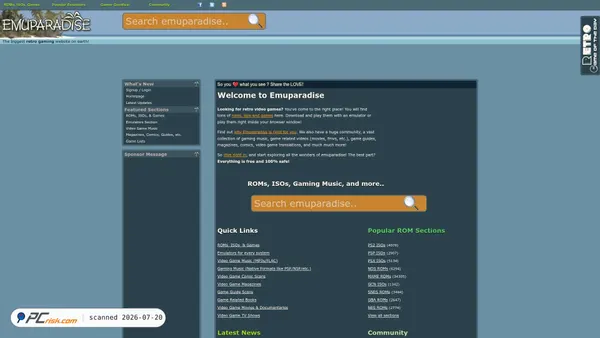 emuparadise.me screenshot