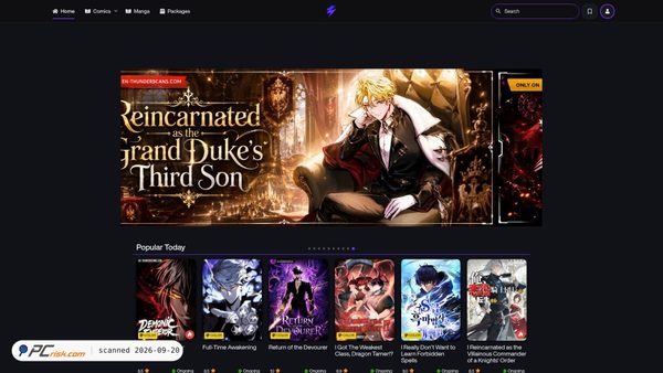 en-thunderscans.com screenshot