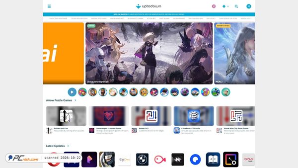 Screenshot van en.uptodown.com