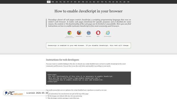 enable-javascript.com screenshot