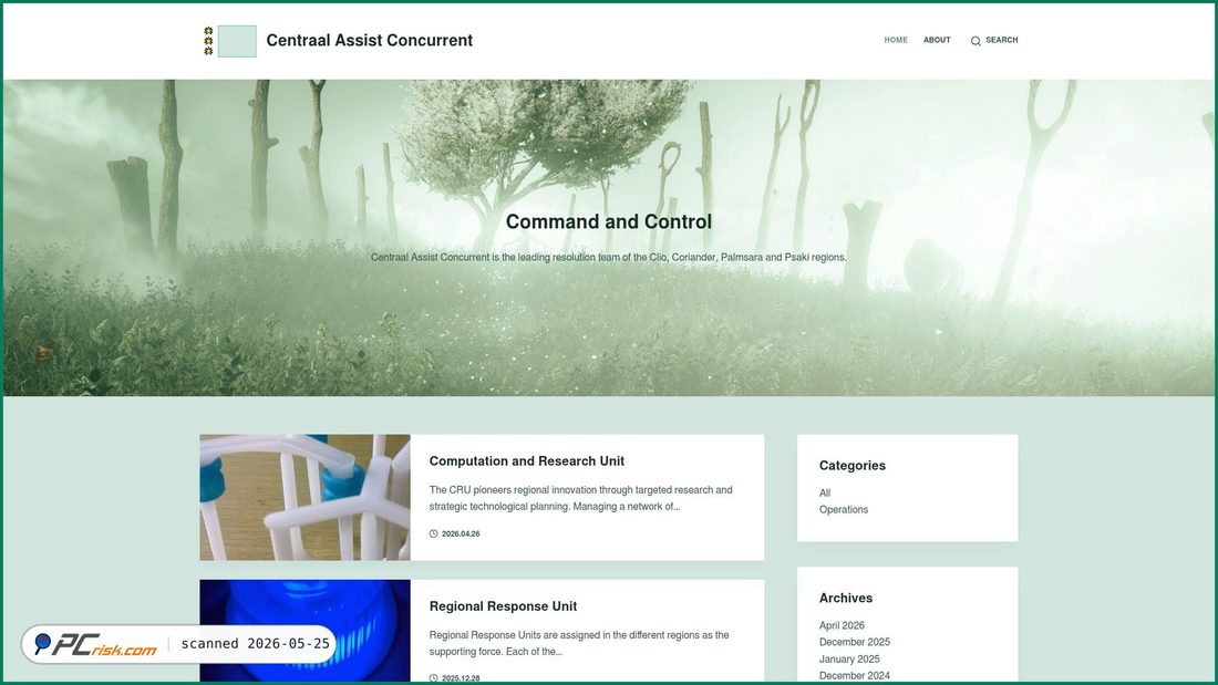 Screenshot of encac.com