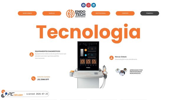 endotech.com.br screenshot