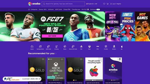 eneba.com screenshot