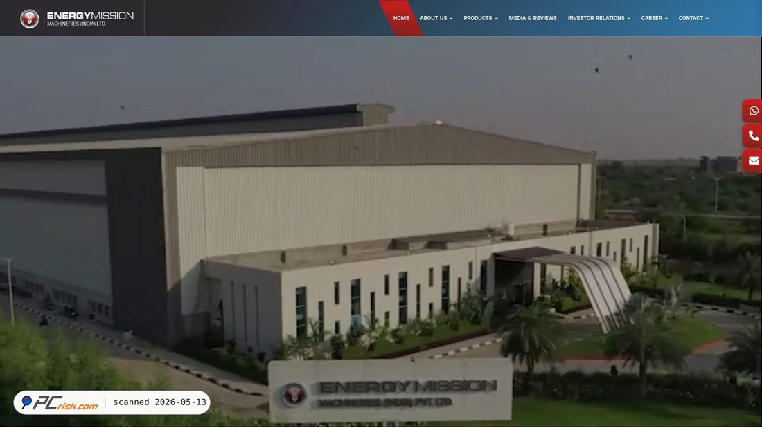 Screenshot of energymission.com