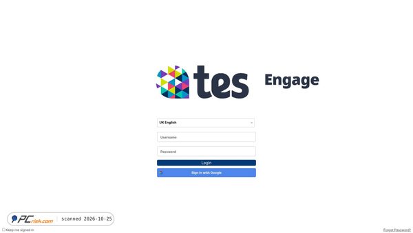 Zrzut ekranu engage.tbs.edu.np