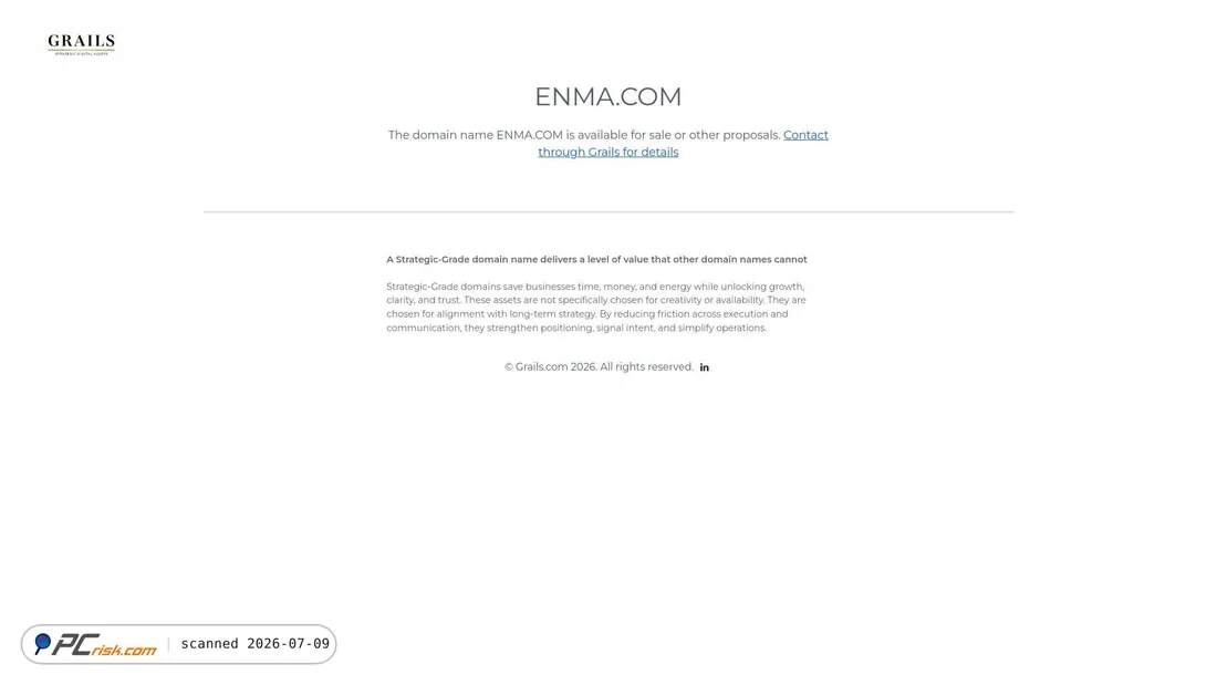 Screenshot of enma.com