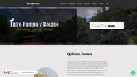 Captura de ecrã de entrepampaybosque.com