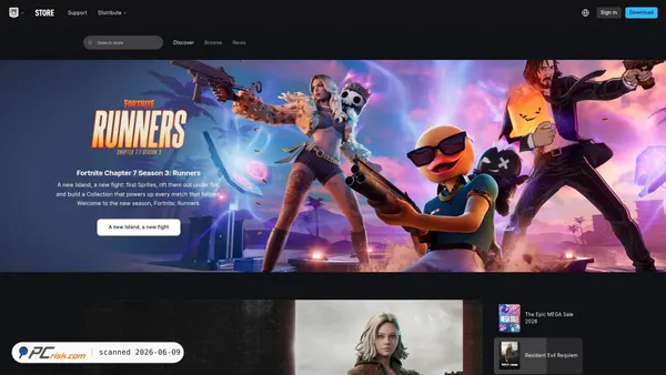 epicgamesstore.com screenshot