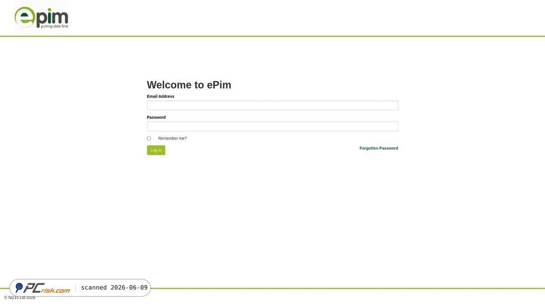 Screenshot of epim.online