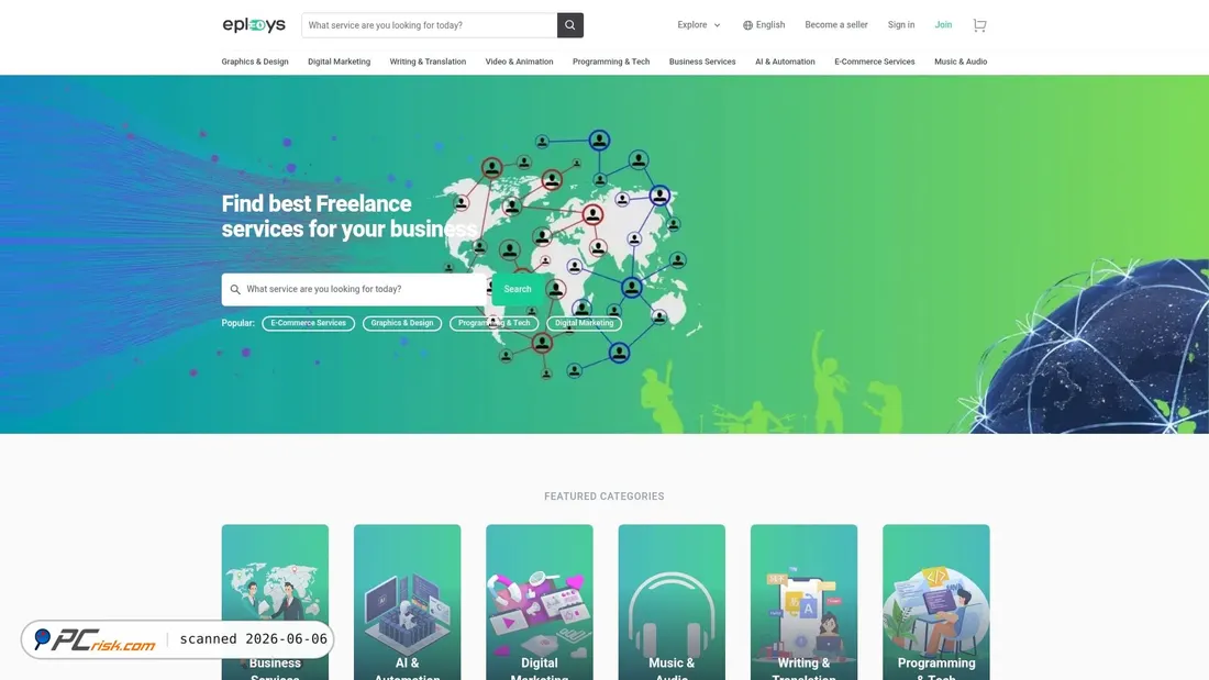 Screenshot of eploys.com