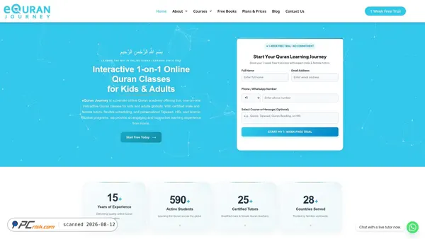 equranjourney.com screenshot