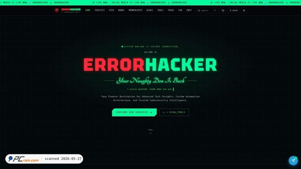 errorhacker.site screenshot
