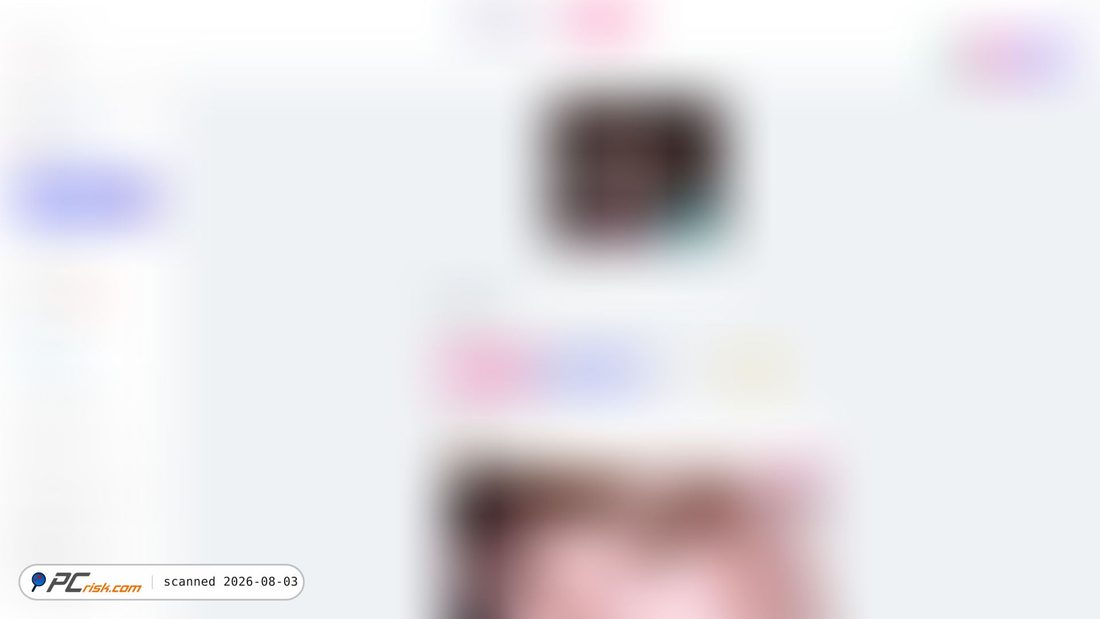 Screenshot von es.fapello.com