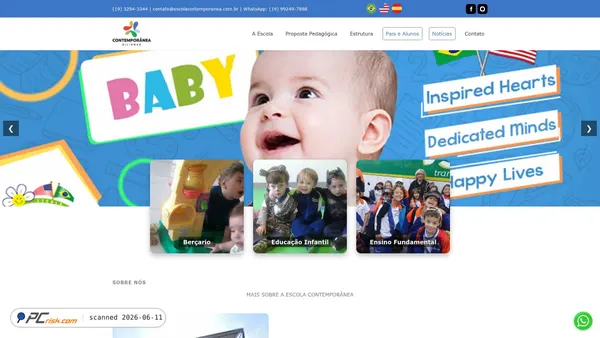 escolacontemporanea.com.br screenshot