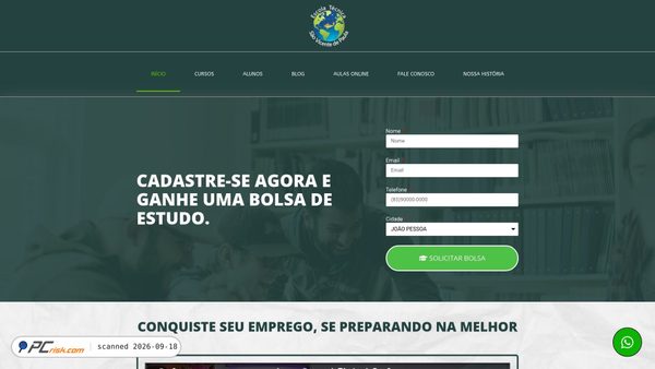 escolasaovicente.com.br screenshot