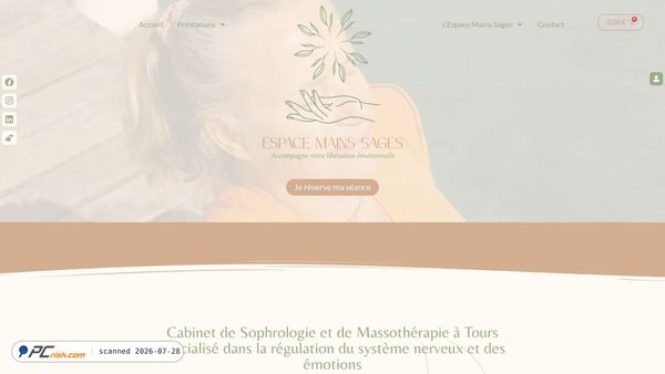 espace-mains-sages.fr screenshot