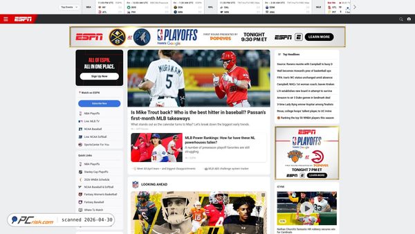 espn.com screenshot