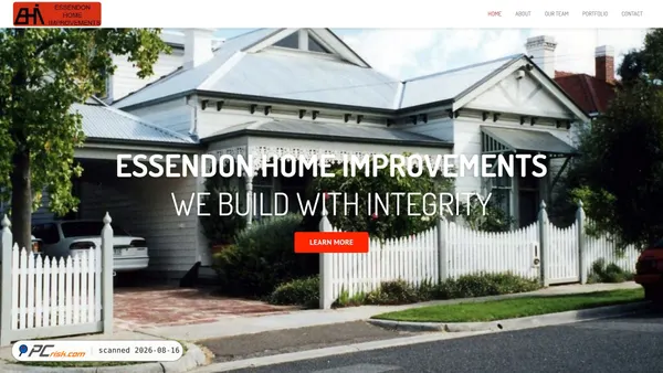 essendonhomeimprovements.com.au screenshot