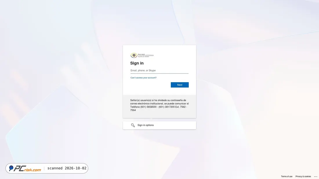 Screenshot of etbcsj-my.sharepoint.com