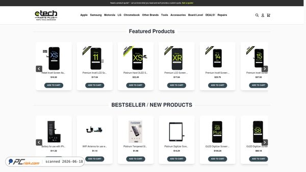 etechparts.com screenshot