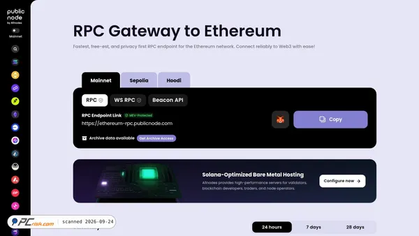 ethereum-rpc.publicnode.com Screenshot