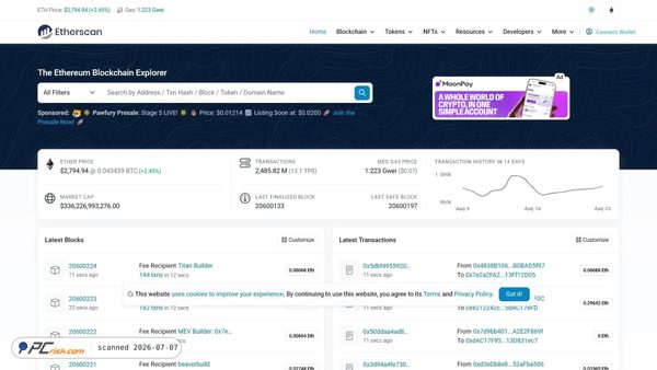 etherscan-cm.github.io screenshot