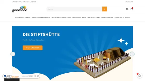 Screenshot van eu.goodseed.com