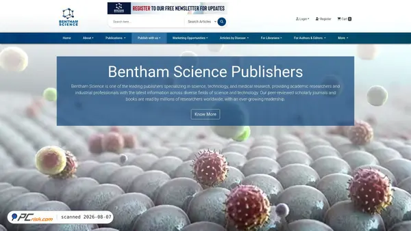 eurekaselect.com screenshot