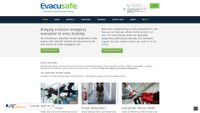 Captura de ecrã de evacusafe.co.uk
