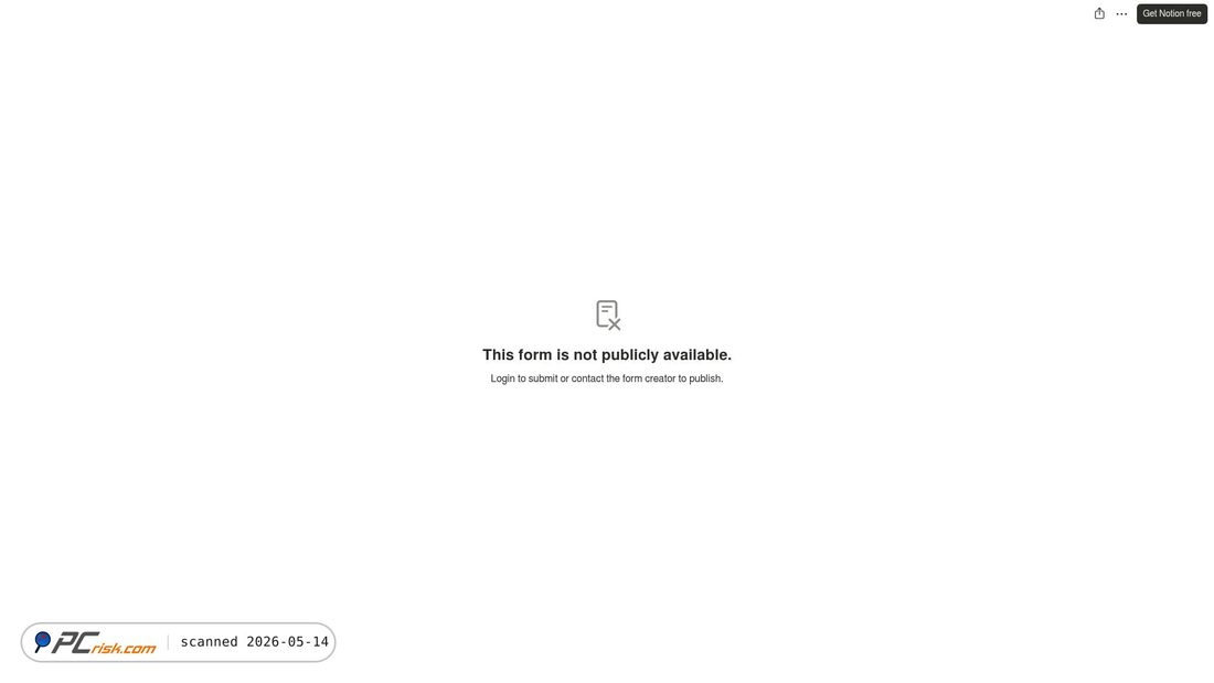 Screenshot di eventscout.notion.site