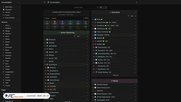 everythingmoe.com screenshot