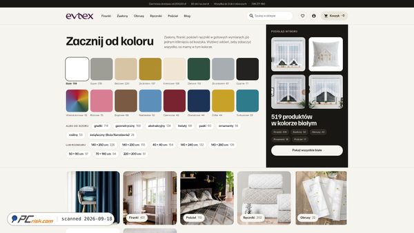 evtex.pl screenshot