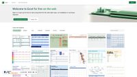 Zrzut ekranu excel.cloud.microsoft