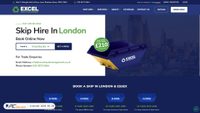 excelwastemanagement.co.uk screenshot