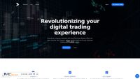 Captura de ecrã de exchangemarkets.live