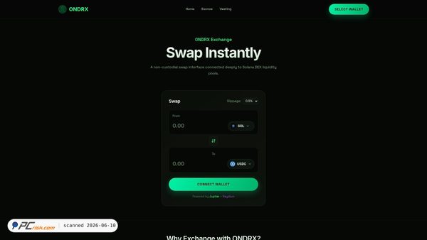 exchanger-2vk.pages.dev screenshot