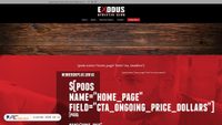 Captura de ecrã de exodusathleticclub.com