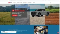 Captura de ecrã de exploresetoyota.com