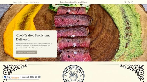extraprovisions.com screenshot