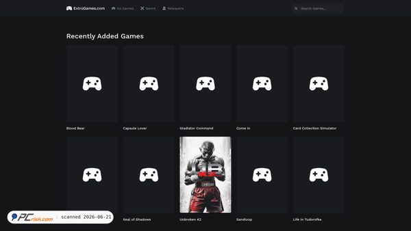 extrogames.com screenshot