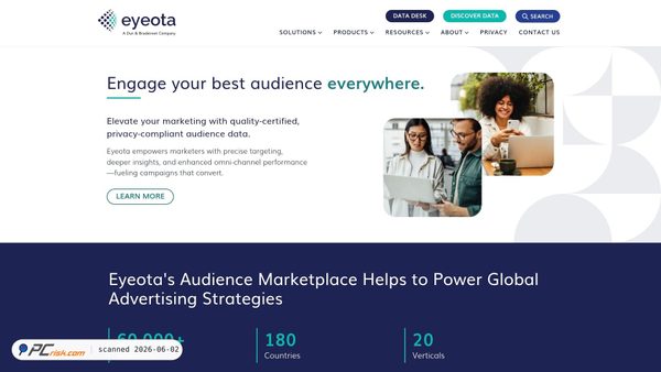 eyeota.net screenshot